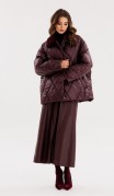 EOLA STYLE Юбка 2691-1 Бордовый фото 3
