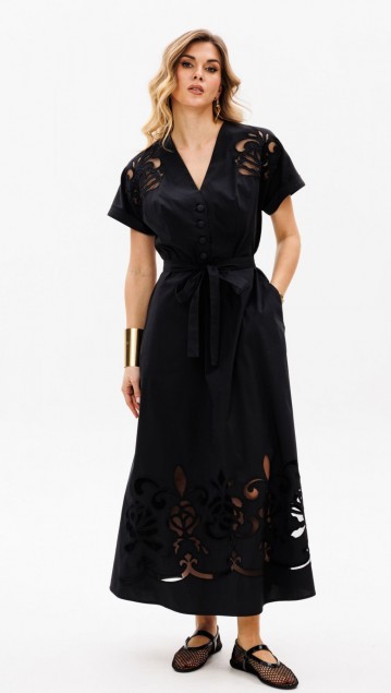 EOLA STYLE Платье 2820 Черный 