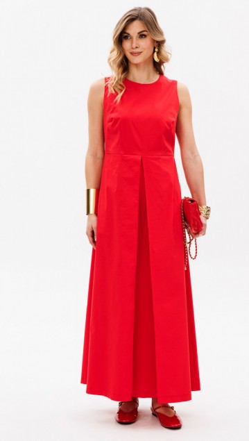 EOLA STYLE Платье 2821 Красный 