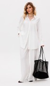 EOLA STYLE Брюки 2854 Молочный фото 3