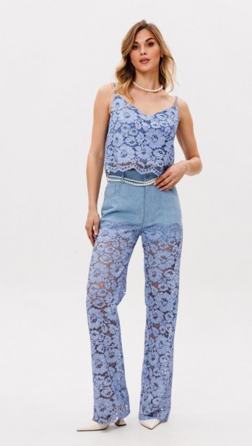 EOLA STYLE Брюки 2879 Голубой 