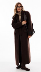  Пальто 2892 Коричневый