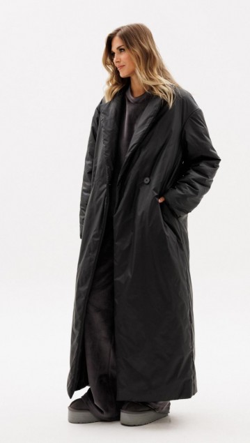 EOLA STYLE Пальто 2926 Черный фото 5 EOLA STYLE Пальто 2926 Черный фото 5