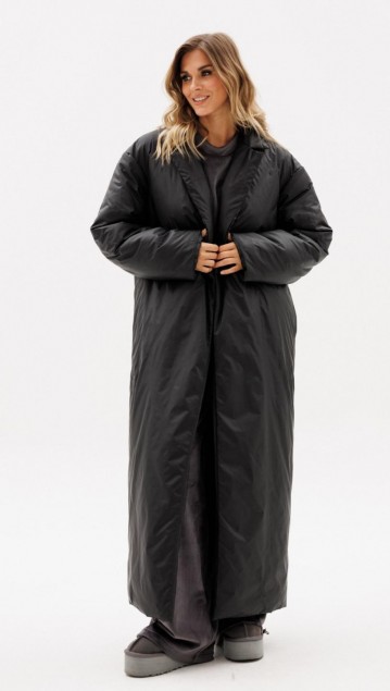 EOLA STYLE Пальто 2926 Черный фото 3 EOLA STYLE Пальто 2926 Черный фото 3