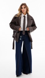  Куртка 2929 Темный-шоколад