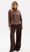 EOLA STYLE Брюки 2951 Шоколад фото 2