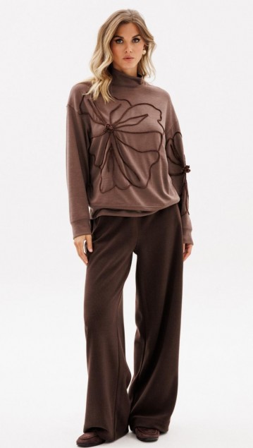 EOLA STYLE Брюки 2951 Шоколад 