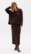 EOLA STYLE Костюм 2953 Шоколад фото 4