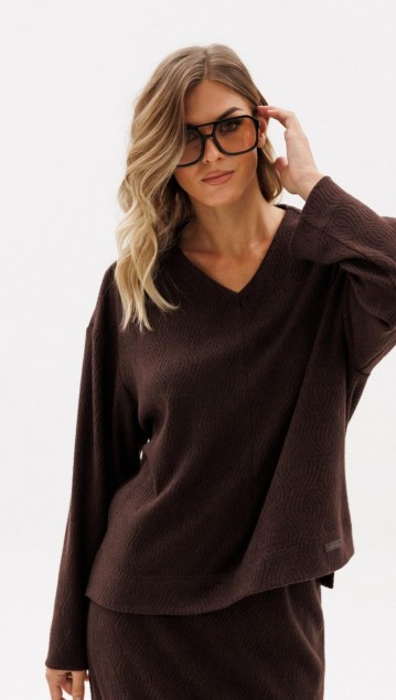 EOLA STYLE Костюм 2953 Шоколад фото 5