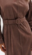 EOLA STYLE Платье 2959 Светлый какао фото 4