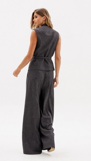 EOLA STYLE Брюки 2962 Темно-серый меланж фото 5