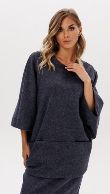 EOLA STYLE Джемпер 2969 Графит 