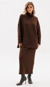 EOLA STYLE Юбка 2972 Темный шоколад фото 2