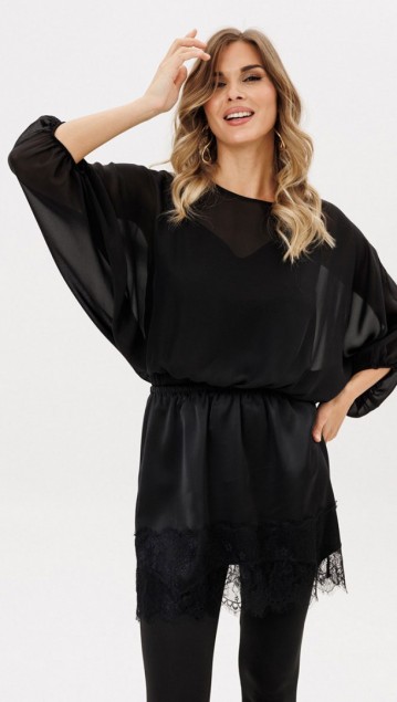 EOLA STYLE Юбка 2989-1 Черный фото 4