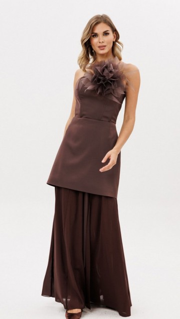 EOLA STYLE Юбка 3003 Коричневый фото 5