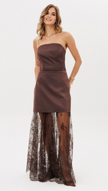 EOLA STYLE Юбка 3004 Коричневый фото 7