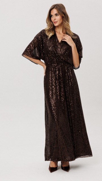 EOLA STYLE Платье 3013 Шоколад фото 4