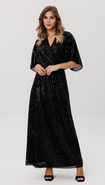 EOLA STYLE Платье 3013  Черный фото 7