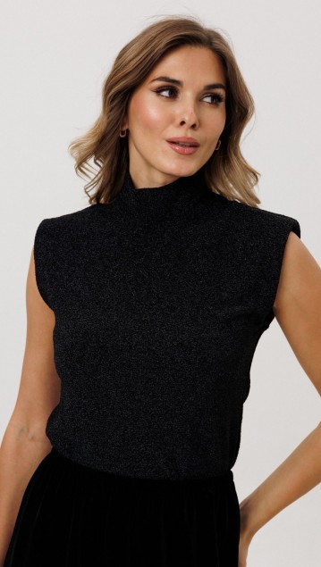 EOLA STYLE Джемпер 3019 Черный фото 3