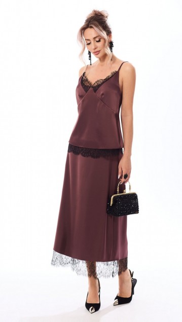 Golden Valley Блузка 26748 Коричневый фото 4