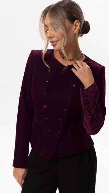 Golden Valley Жакет 36256-1  Бордовый 