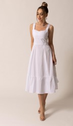  Платье 44004 Белый