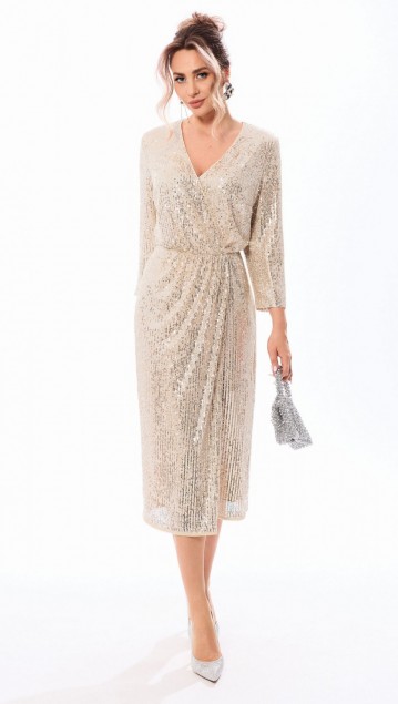 Golden Valley Платье 44202  Бежевый 