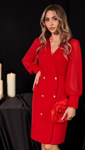 Golden Valley Платье 44268 Красный фото 2