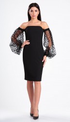  Платье 4847 Черный