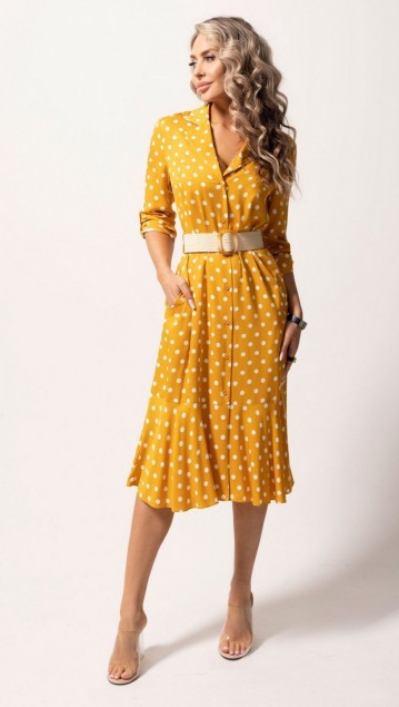 Golden Valley Платье 4968 Желтый 