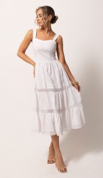  Платье 4987-1 Белый