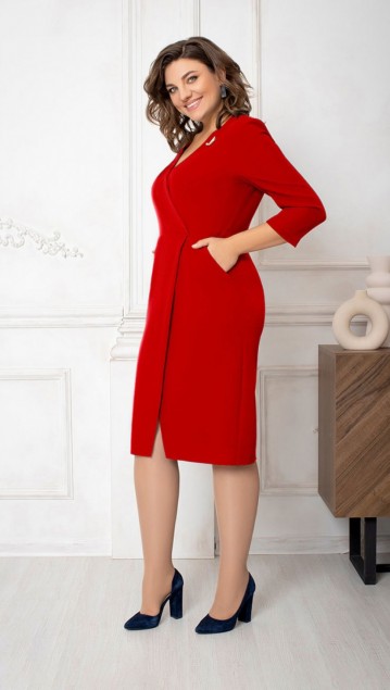 JeRusi Платье 2207  Красный фото 4