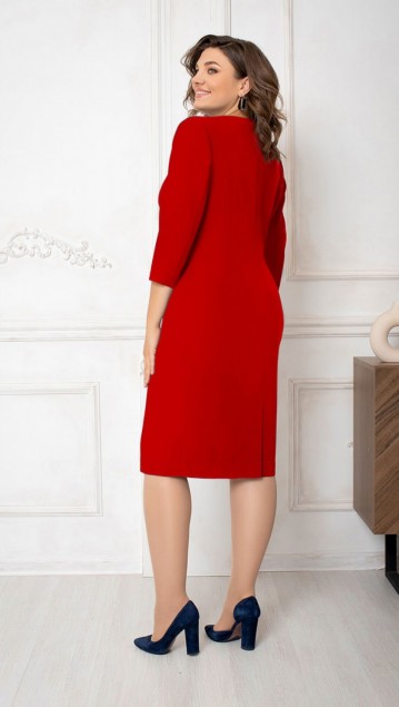 JeRusi Платье 2207  Красный фото 3