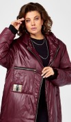 Lady Secret Пальто 5018-1 Винный фото 6