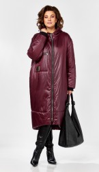  Пальто 5018-1 Винный