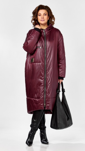 Lady Secret Пальто 5018-1 Винный 