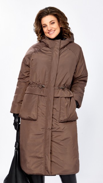 Lady Secret Пальто 8295  Шоколадный фото 5