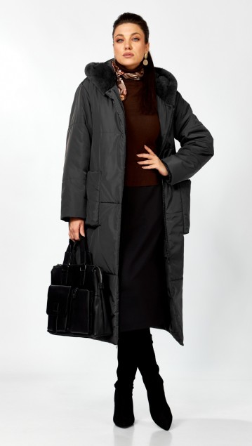 Lady Secret Пальто 8296 Черный фото 3