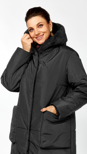 Lady Secret Пальто 8296 Черный фото 4