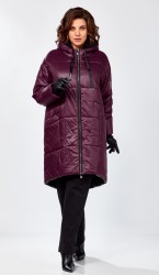  Пальто 8302 Марсала