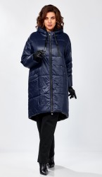  Пальто 8302 Синий