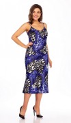 LaKona Платье 1445 Синий + черный фото 2