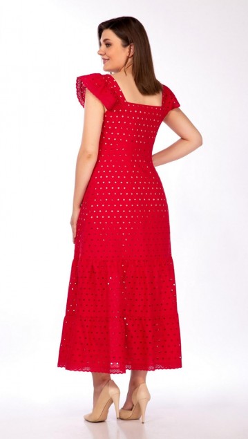 LaKona Платье 1451 Красный фото 3