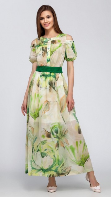 LaKona Платье 955 Зеленый фото 2