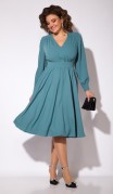 Лилиана Платье 1260  Серо-зеленый фото 2