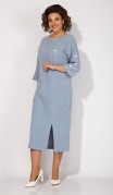 Лилиана Платье 1485 Голубой фото 4
