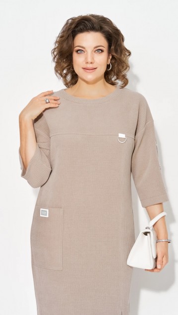 Лилиана Платье 1485 Капучино фото 7