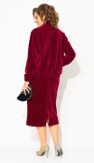 Лилиана Костюм 1487 Винный фото 4