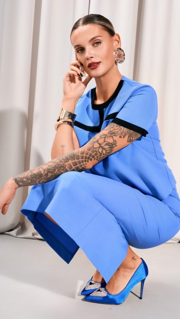 Lissana Костюм 5014 Голубой фото 5