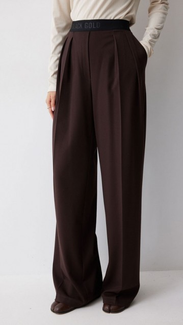Люше Брюки 4200 Коричневый фото 2